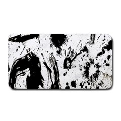 Pattern Color Painting Dab Black Medium Bar Mats