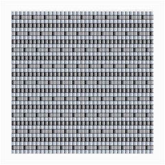 Pattern Grid Squares Texture Medium Glasses Cloth (2-side) by Nexatart