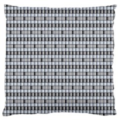 Pattern Grid Squares Texture Large Cushion Case (two Sides)