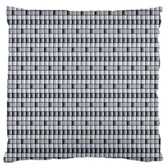 Pattern Grid Squares Texture Standard Flano Cushion Case (two Sides) by Nexatart