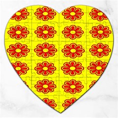 Pattern Design Graphics Colorful Jigsaw Puzzle (Heart)