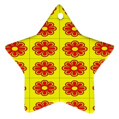 Pattern Design Graphics Colorful Star Ornament (Two Sides)