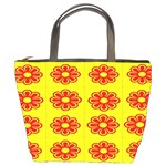 Pattern Design Graphics Colorful Bucket Bags Front