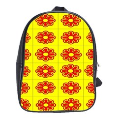 Pattern Design Graphics Colorful School Bags(Large) 