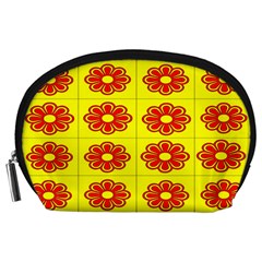 Pattern Design Graphics Colorful Accessory Pouches (Large) 