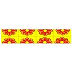 Pattern Design Graphics Colorful Flano Scarf (Small) Front