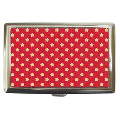 Pattern Felt Background Paper Red Cigarette Money Cases