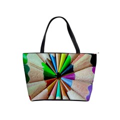 Pen Crayon Color Sharp Red Yellow Shoulder Handbags by Nexatart