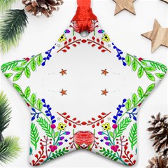 Holiday Festive Background With Space For Writing Ornament (star) by Nexatart