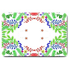 Holiday Festive Background With Space For Writing Large Doormat  by Nexatart