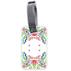 Holiday Festive Background With Space For Writing Luggage Tags (one Side)  by Nexatart