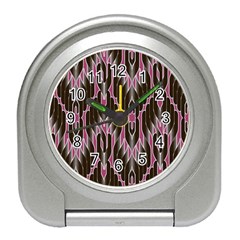 Pearly Pattern Travel Alarm Clocks by Nexatart