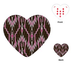 Pearly Pattern Playing Cards (heart)  by Nexatart