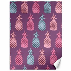 Pineapple Pattern  Canvas 36  X 48   by Nexatart