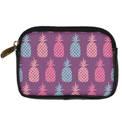 Pineapple Pattern  Digital Camera Cases by Nexatart