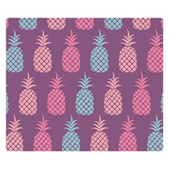 Pineapple Pattern  Double Sided Flano Blanket (small)  by Nexatart