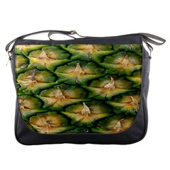 Pineapple Pattern Messenger Bags by Nexatart