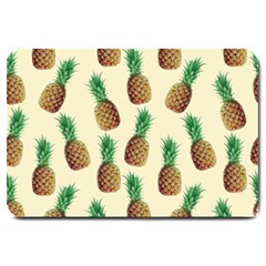 Pineapple Wallpaper Pattern Large Doormat  by Nexatart