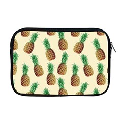 Pineapple Wallpaper Pattern Apple Macbook Pro 17  Zipper Case by Nexatart