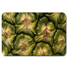 Pineapple Fruit Close Up Macro Large Doormat  by Nexatart