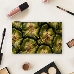 Pineapple Fruit Close Up Macro Cosmetic Bag (medium)  by Nexatart