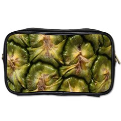 Pineapple Fruit Close Up Macro Toiletries Bags 2-side by Nexatart