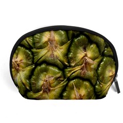 Pineapple Fruit Close Up Macro Accessory Pouches (large)  by Nexatart