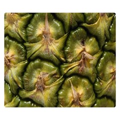 Pineapple Fruit Close Up Macro Double Sided Flano Blanket (small)  by Nexatart