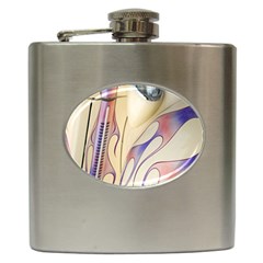 Pin Stripe Car Automobile Vehicle Hip Flask (6 Oz) by Nexatart