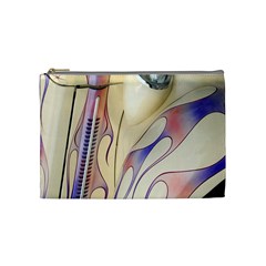 Pin Stripe Car Automobile Vehicle Cosmetic Bag (medium)  by Nexatart