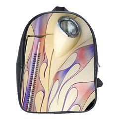 Pin Stripe Car Automobile Vehicle School Bags(large)  by Nexatart