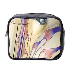 Pin Stripe Car Automobile Vehicle Mini Toiletries Bag 2-side by Nexatart