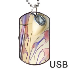 Pin Stripe Car Automobile Vehicle Dog Tag Usb Flash (one Side) by Nexatart