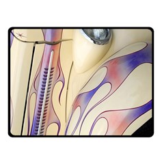 Pin Stripe Car Automobile Vehicle Double Sided Fleece Blanket (Small) 