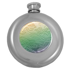 Plants Nature Botanical Botany Round Hip Flask (5 Oz) by Nexatart