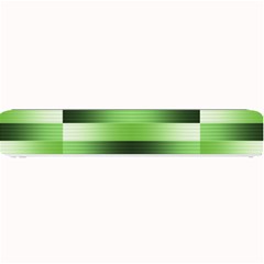 Pinstripes Green Shapes Shades Small Bar Mats by Nexatart