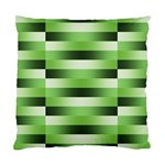 Pinstripes Green Shapes Shades Standard Cushion Case (One Side) Front