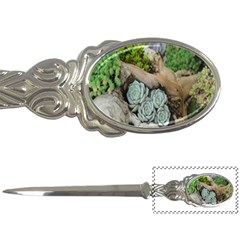 Plant Succulent Plants Flower Wood Letter Openers by Nexatart