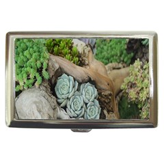 Plant Succulent Plants Flower Wood Cigarette Money Cases by Nexatart