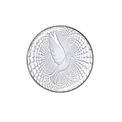 Points Circle Dove Harmony Pattern Hat Clip Ball Marker