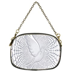 Points Circle Dove Harmony Pattern Chain Purses (One Side) 