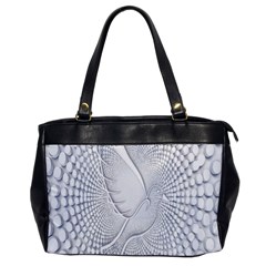 Points Circle Dove Harmony Pattern Office Handbags by Nexatart