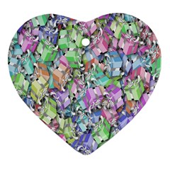 Presents Gifts Christmas Box Ornament (heart) by Nexatart