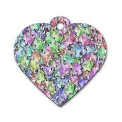 Presents Gifts Christmas Box Dog Tag Heart (one Side) by Nexatart