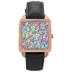 Presents Gifts Christmas Box Rose Gold Leather Watch  by Nexatart