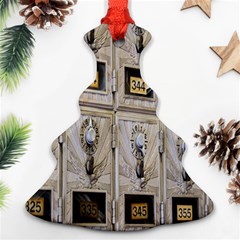 Post Office Old Vintage Building Ornament (christmas Tree)  by Nexatart