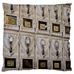 Post Office Old Vintage Building Large Cushion Case (two Sides) by Nexatart