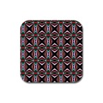 Plot Texture Background Stamping Rubber Coaster (Square)  Front