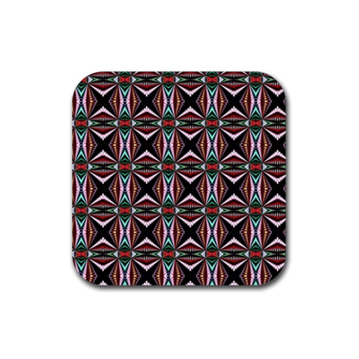 Plot Texture Background Stamping Rubber Coaster (Square) 