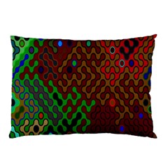 Psychedelic Abstract Swirl Pillow Case by Nexatart